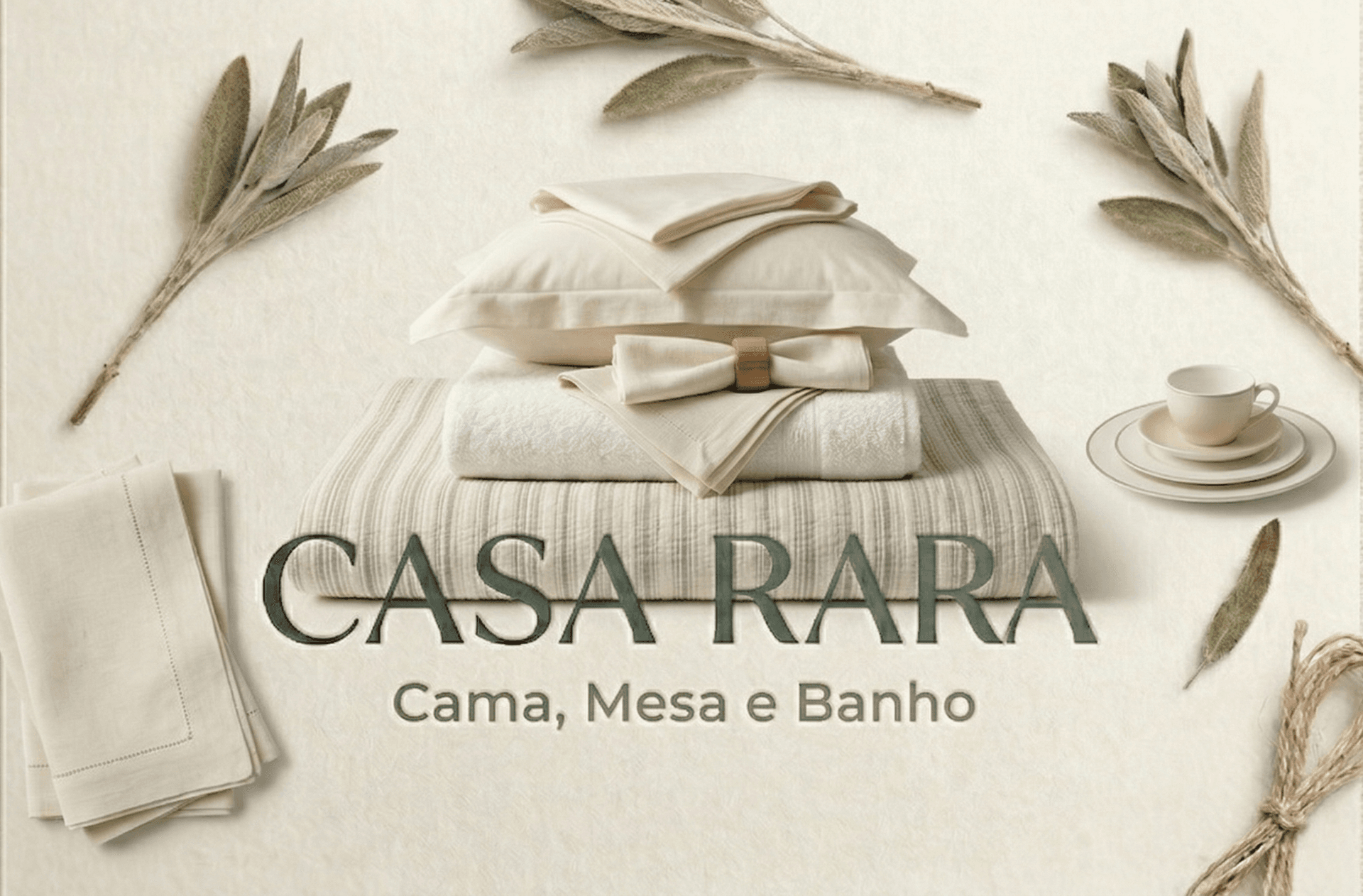 Casa Rara — Cama, Mesa e Banho