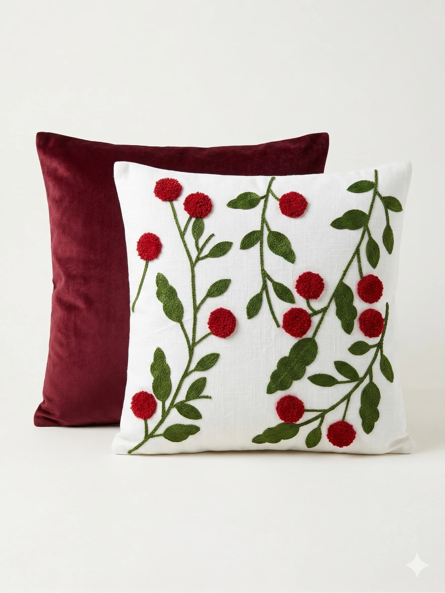 Capa de Almofada Bordada - Foto 3