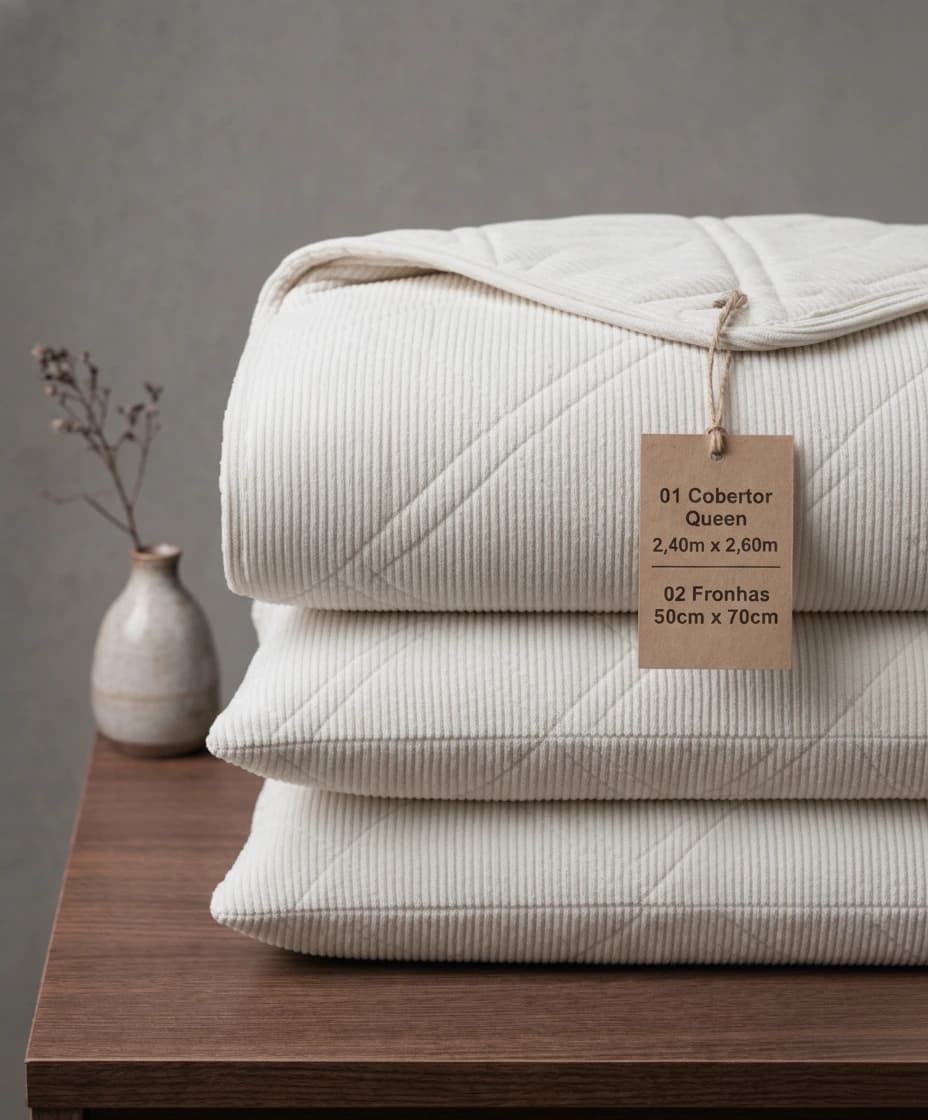 Cobre-Leito Corttex Living Art Off-White