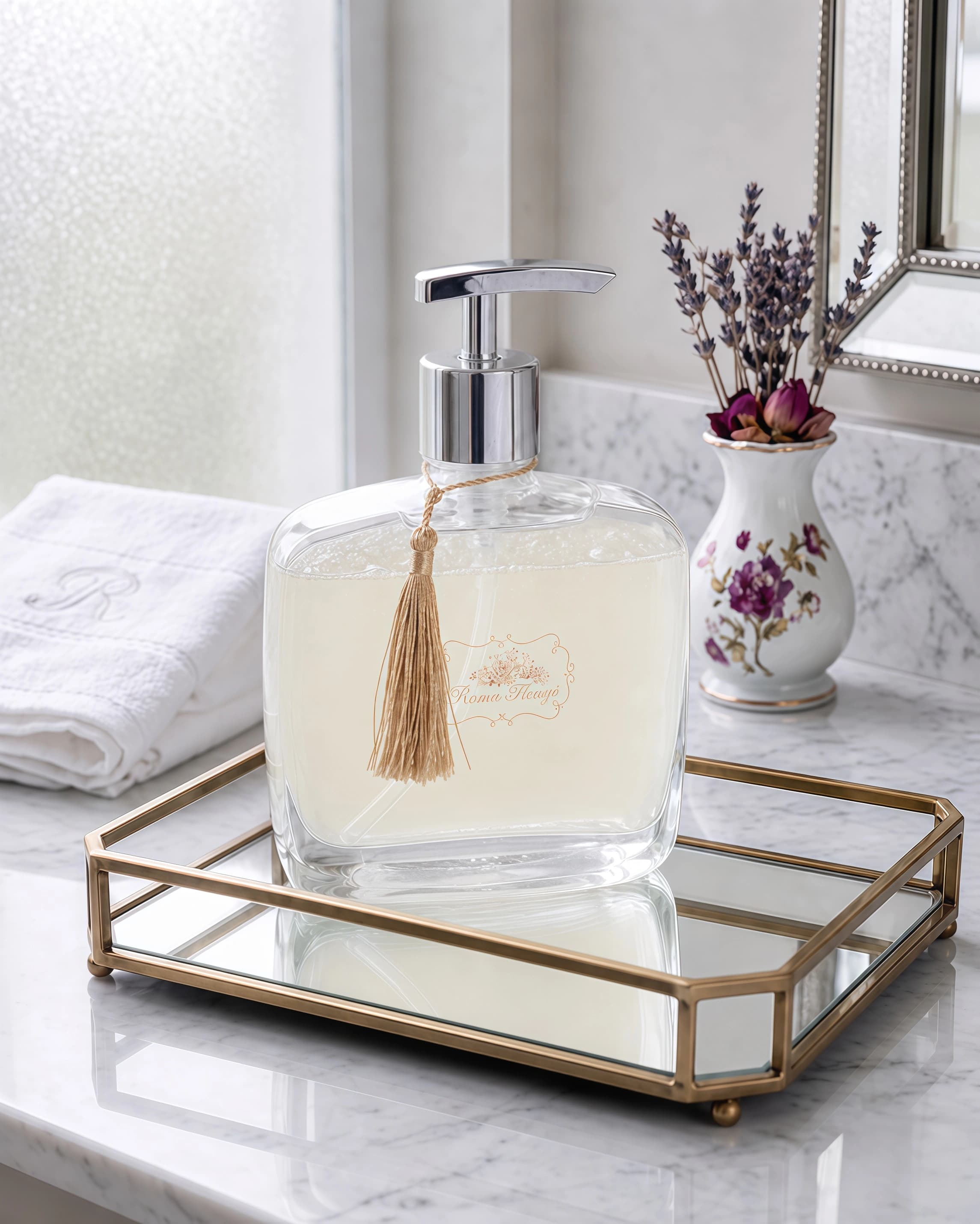 Saboneteira liquida - Chá branco 350ml